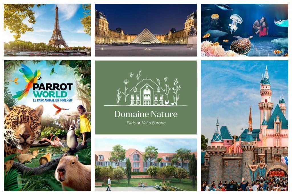 Domaine Nature - Paris/Val D'Europe Bussy-Saint-Georges Dış mekan fotoğraf